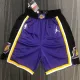 Lakers Purple Top Quality NBA Pants