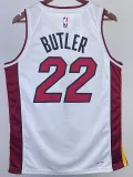 22-23 HEAT BUTLER #22 White Top Quality Hot Pressing NBA Jersey