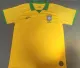 2019 Brazil Home Yellow Retro Soccer Jersey