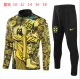 24-25 Brazil High Quality Kids Half Pull Tracksuit