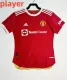 2021-2022 Man Utd Home Player Version Retro Soccer Jersey
