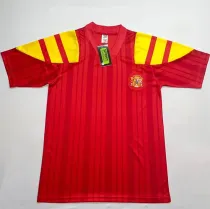 1992-1994 Spain Home Retro Soccer Jersey