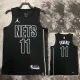22-23 NETS IRVING #11 Black Top Quality Hot Pressing NBA Jersey (Trapeze Edition)