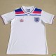1980 England Home White Retro Soccer Jersey