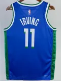 22-23 Dallas Mavericks IRVING #11 Blue City Edition Top Quality Hot Pressing NBA Jersey