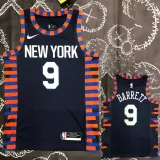 KNICKS ANTHONY #7 Black Top Quality Hot Pressing NBA Jersey