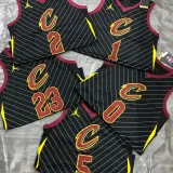 CLEVELAND SMITH JR. # 5 Black Top Quality Hot Pressing NBA Jersey
