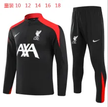 24-25 LIV High Quality Kids Half Pull Tracksuit