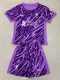 24-25 LIV Purple GoalKeeper Kids Soccer Jersey