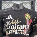 25-26 RMA Black Blue Special Edition Player Version Training Shirts *L