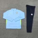 24-25 Man City High Quality Half Pull Tracksuit