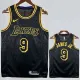 Lakers JAMES JR. #9 Black Top Quality Hot Pressing NBA Jersey