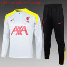 24-25 LIV High Quality Kids Half Pull Tracksuit
