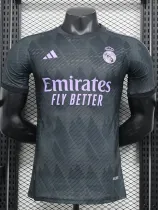 24-25 RMA Black Special Edition Player Version Soccer Jersey