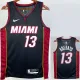 22-23 HEAT ADEBAYO #13 Black Top Quality Hot Pressing NBA Jersey