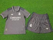 24-25 RMA Third Kids Player Version Soccer Jersey