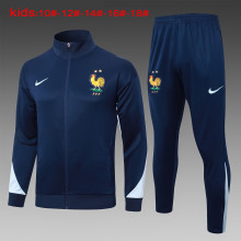 24-25 France High Quality Kids Jacket Tracksuit