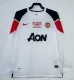 2010-2011 Man Utd Away Long Sleeve Retro Soccer Jersey