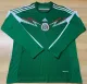2014 Mexico Home Long Sleeve Retro Soccer Jersey