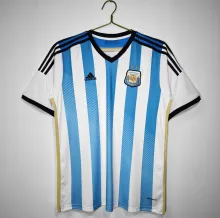 2014-2015 Argentina Home Retro Soccer Jersey