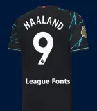 23-24 Man City Third Fans Soccer Jersey