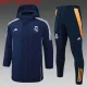 24-25 RMA Blue Hooded Windbreaker Fabric Cotton Coat（白色标）