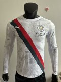 25-26 Man City Away Long Sleeves Player Version Soccer Jersey