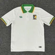 25-26 Cameroon White Polo Short Sleeve (有领)
