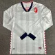 24/25 Bari White Special Edition Long sleeve Fans Soccer Jersey （V领）