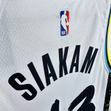 24/25 Indiana Pacers SIAKAM #43 City Editiao Top Quality Hot Pressing NBA Jersey