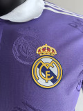 25/26 RMA Purple Team Logo Special Edition Player Version Soccer Jersey