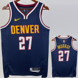 22/23 Nuggets MURRAY #27 Royal Blue Top Quality Hot Pressing NBA Jersey