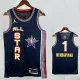 24/25 ALL-STAR WEMBANYAMA #1 Royal Blue Top Quality Hot Pressing NBA Jersey
