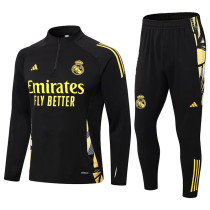 24/25   RMA Black Half Pull Tracksuit  (半拉链)