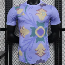 23/24 Algeria Purple Special Edition Player Version Soccer Jersey (花图)