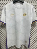 24/25 RMA  Label Grey White Special Edition  Fans Soccer Jersey