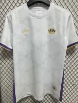 24/25 RMA  Label Grey White Special Edition  Fans Soccer Jersey