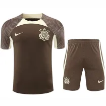 24/25  Corinthians Black Training Short Suit