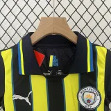 24/25 Man City Away Kids Soccer Jersey