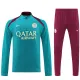 24/25  PSG Sky Blue Player version Half Pull Tracksuit  (球员版、半拉链)