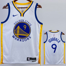 22/23 WARRIORS IGUODALA #9 White Top Quality Hot Pressing NBA Jersey (V领)