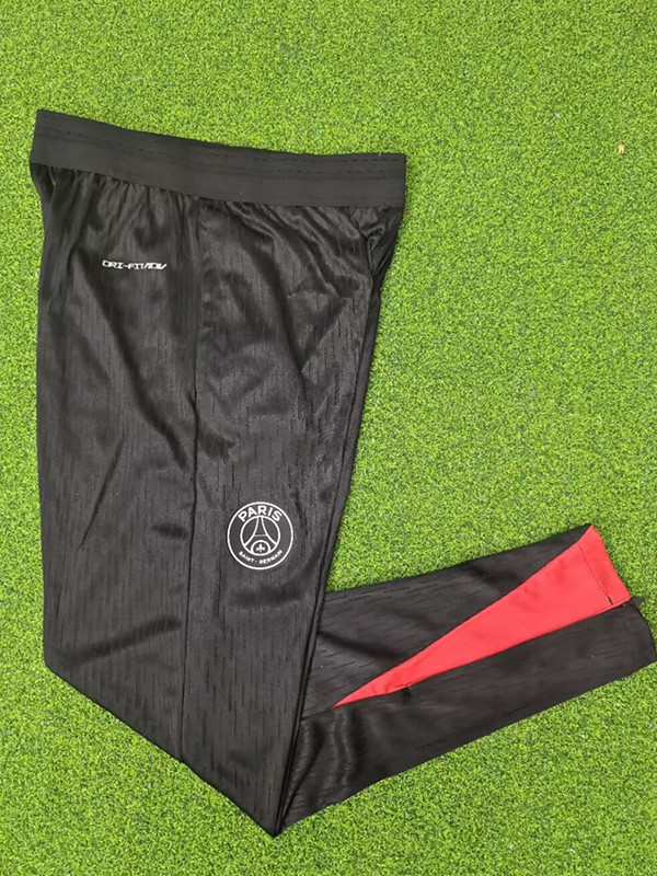 24/25 PSG Black Training Long Pants (Have Pocket)