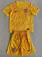 24/25 USA Yellow Goalkeeper Kids Soccer Jersey