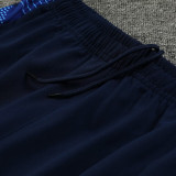 24/25 AD  Blue Color Half Zipper Sportswear # 801蓝彩(半拉链)