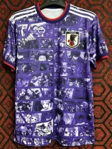 24/25 Japan purple Animation Version Fans Soccer Jersey (动漫紫)