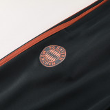 25/26  Bayern Black Green Jacket Tracksuit 03