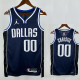 22/23 Dallas Mavericks CHRISTIE #00 Royal Blue Flying Edition Top Quality Hot Pressing NBA Jersey