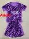 24/25  PSG Purple Goalkeeper Suit Fans  Soccer Jersey（成人）
