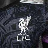 24/25 LIV Purple Black Special Edition  Player Version Soccer Jersey