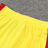 24/25 LIV Yellow & Red Tank top and shorts suit